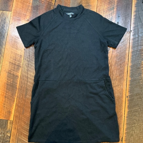 Toad & Co Byrne Shift Dress Women’s Size M | Black Organic Cotton Recycled Blend - Picture 2 of 7